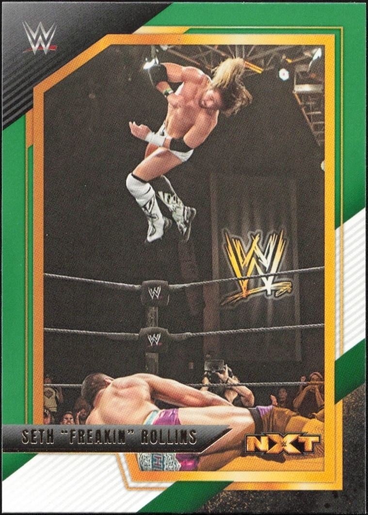 2022 Panini NXT 2.0 WWE Seth “Freakin” Rollins #107 trading card