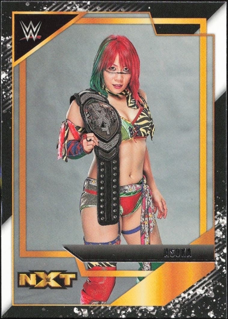 2022 Panini NXT 2.0 WWE Asuka #18 trading card