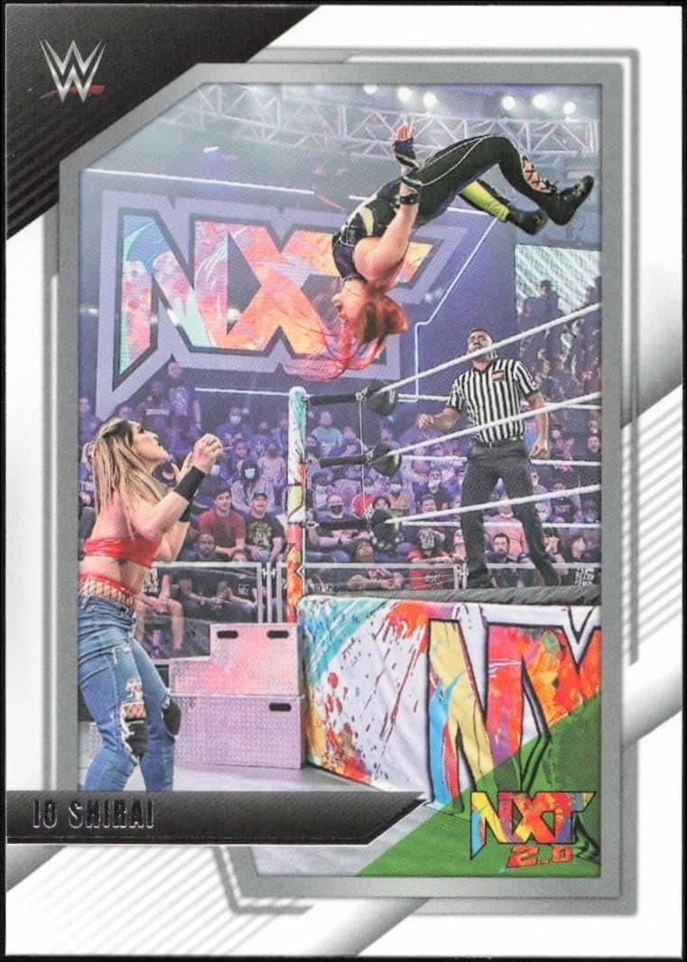 2022 Panini NXT 2.0 WWE Io Shirai #63 trading card