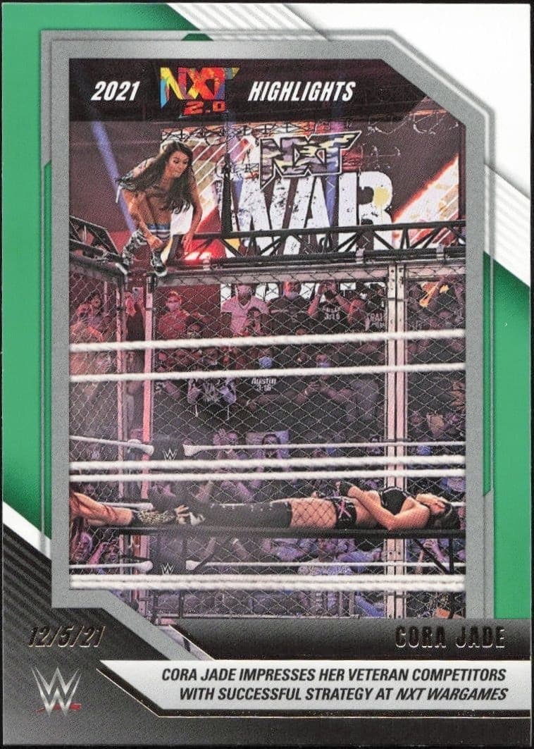 2022 Panini NXT 2.0 WWE Cora Jade #37 trading card