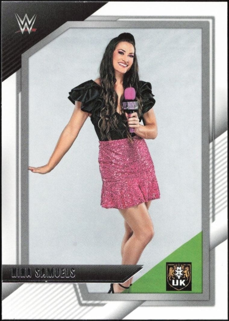 2022 Panini NXT 2.0 WWE Nina Samuels #96 trading card