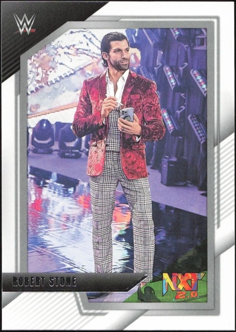2022 Panini NXT 2.0 WWE Robert Stone #89 trading card
