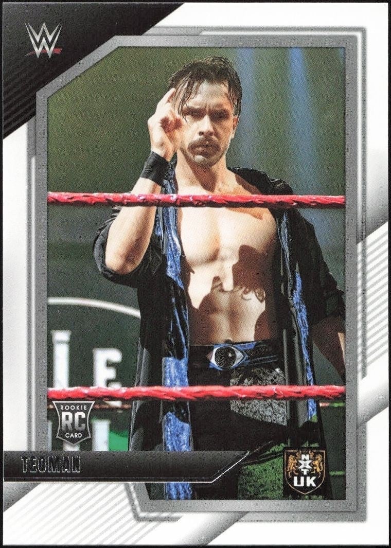 2022 Panini NXT 2.0 WWE Teoman #80 trading card