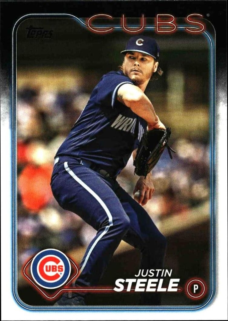 2024 Topps Series 1 Justin Steele #318 trading card