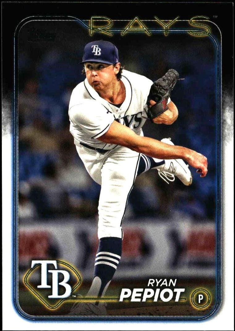 2024 Topps Series 2 Ryan Pepiot #411 trading card