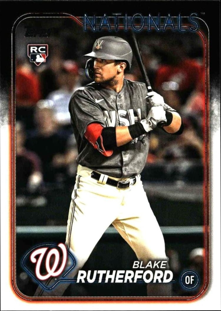 2024 Topps Series 2 Blake Rutherford #637 trading card
