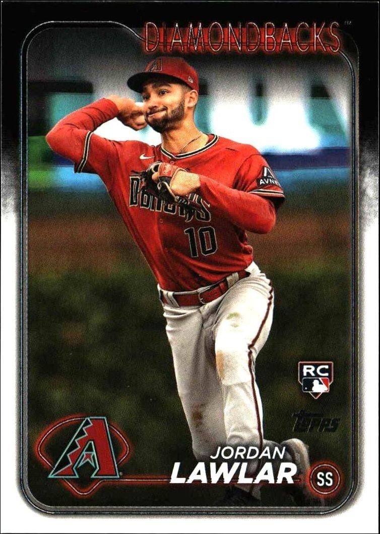 2024 Topps Series 2 Jordan Lawlar #451 trading card