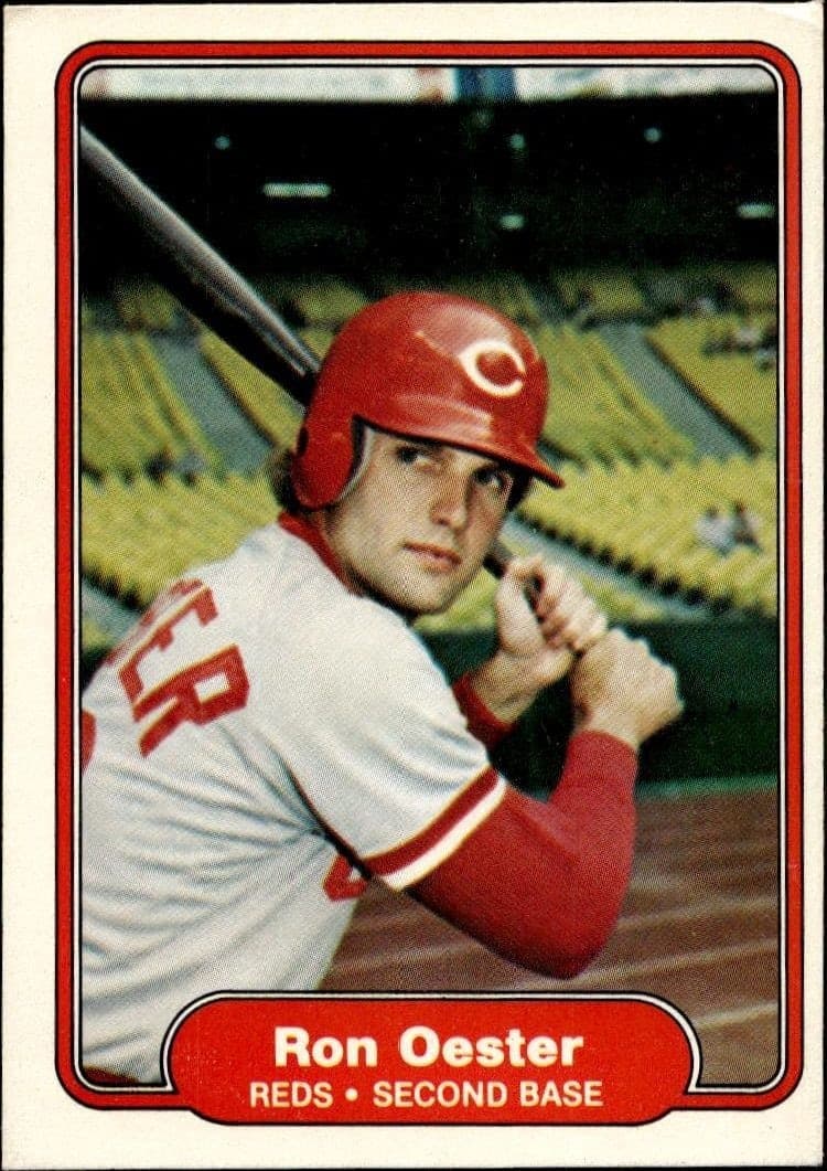 1982 Fleer Ron Oester #79 trading card