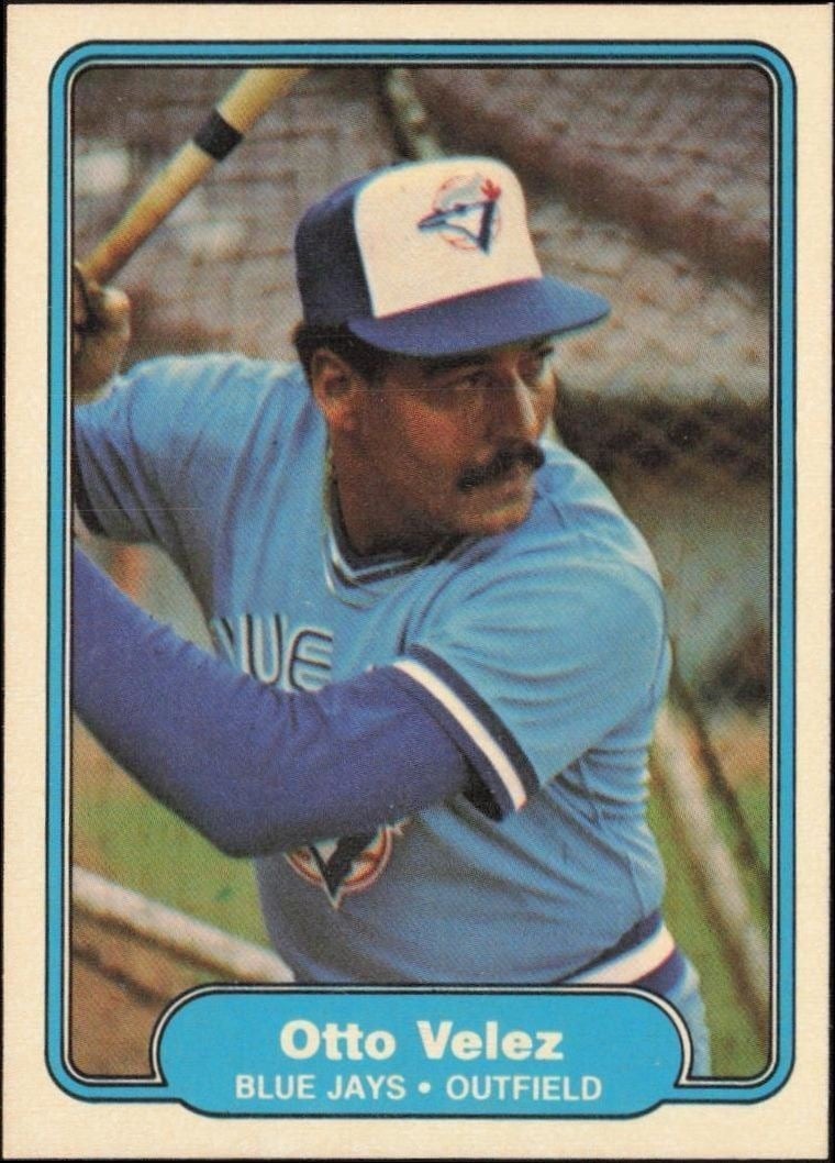 1982 Fleer Otto Velez #625 trading card