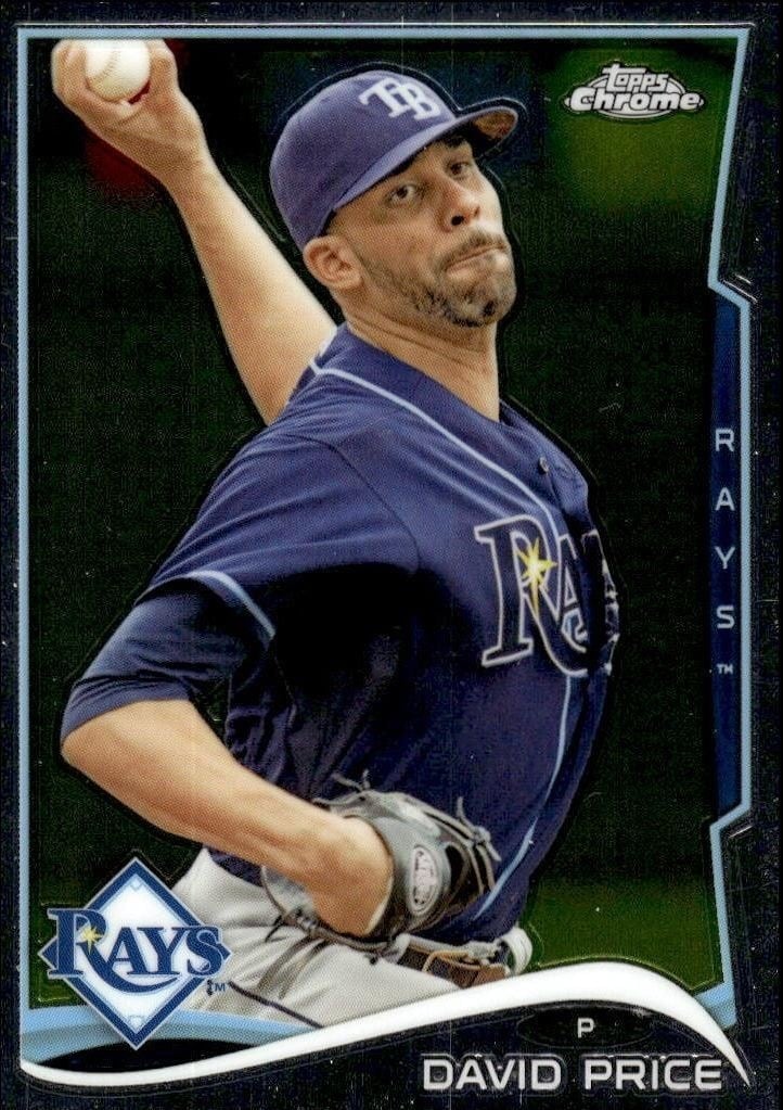 2014 Topps Chrome David Price #63 trading card
