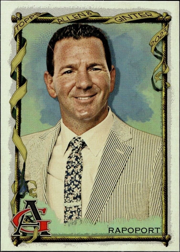 Ian Rapoport 2023 Topps Allen & Ginter #241 Baseball Trading Card - Front 2023 Topps Allen & Ginter Ian Rapoport #241 baseball trading card front