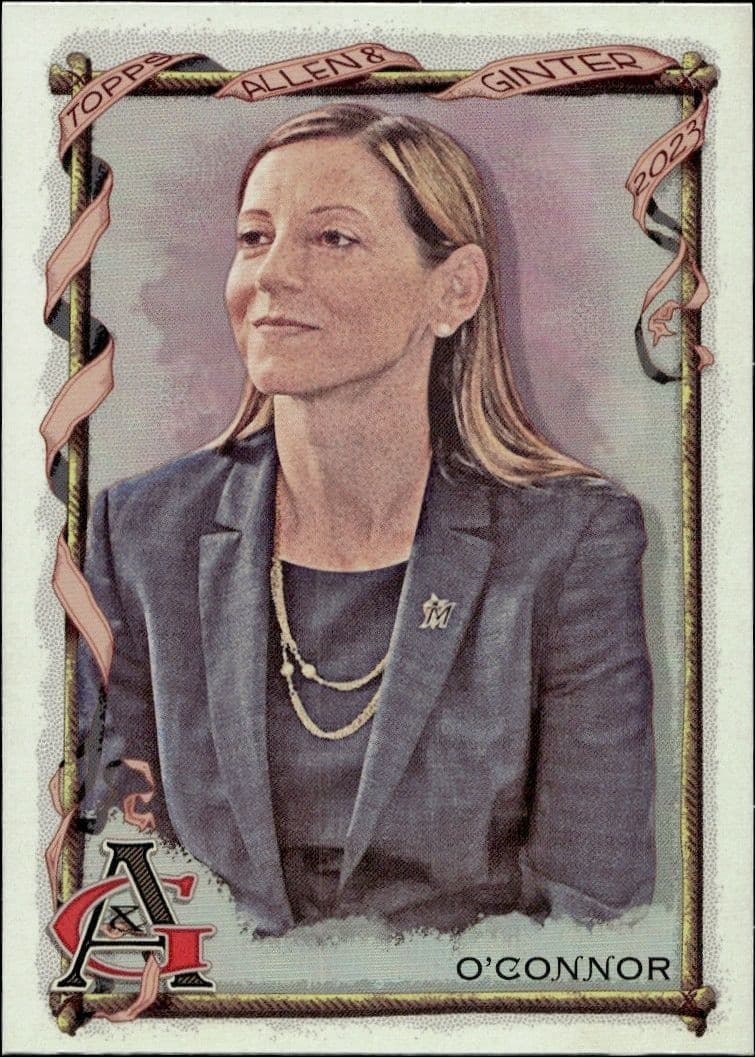 2023 Topps Allen & Ginter Caroline O'Connor #215 trading card