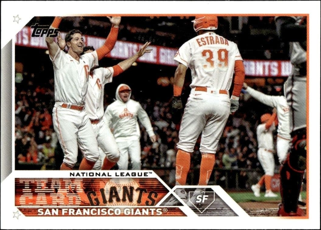 2023 Topps Series 1 San Francisco Giants #173 trading card