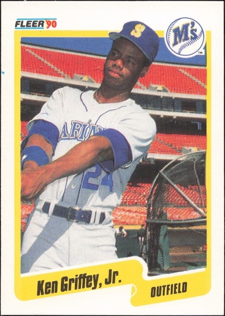 1990 Fleer Ken Griffey Jr. #513 trading card