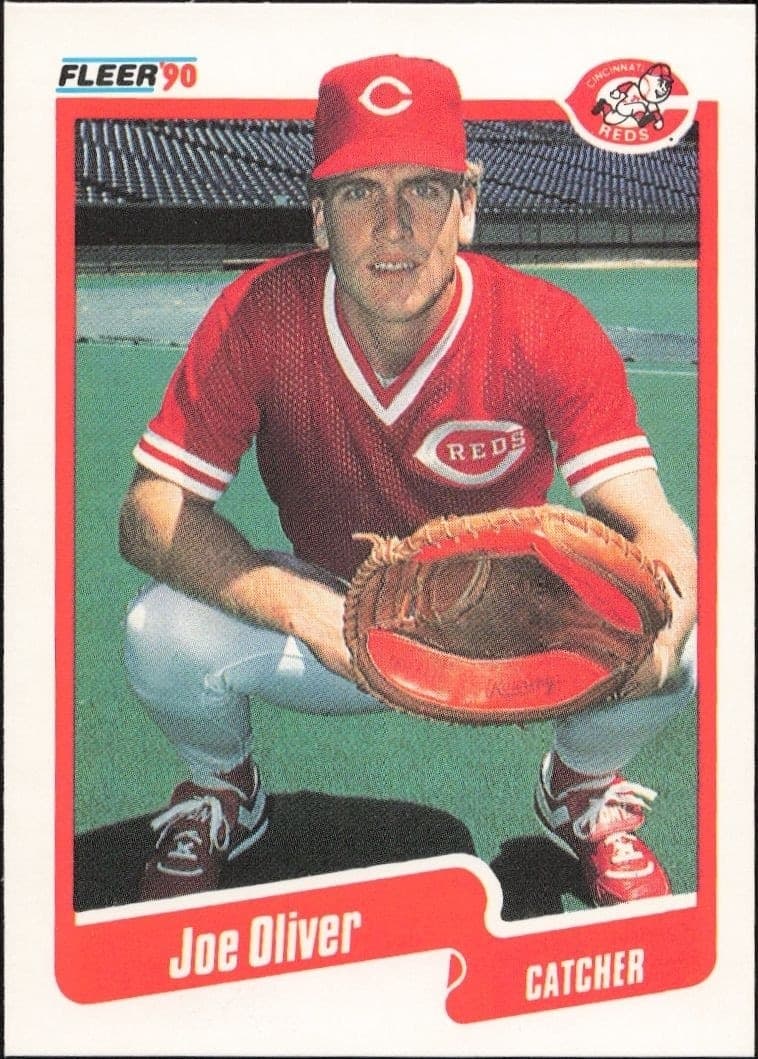 1990 Fleer Joe Oliver #426 trading card