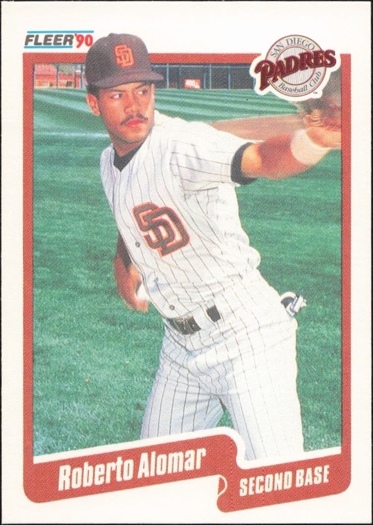 1990 Fleer Roberto Alomar #149 trading card