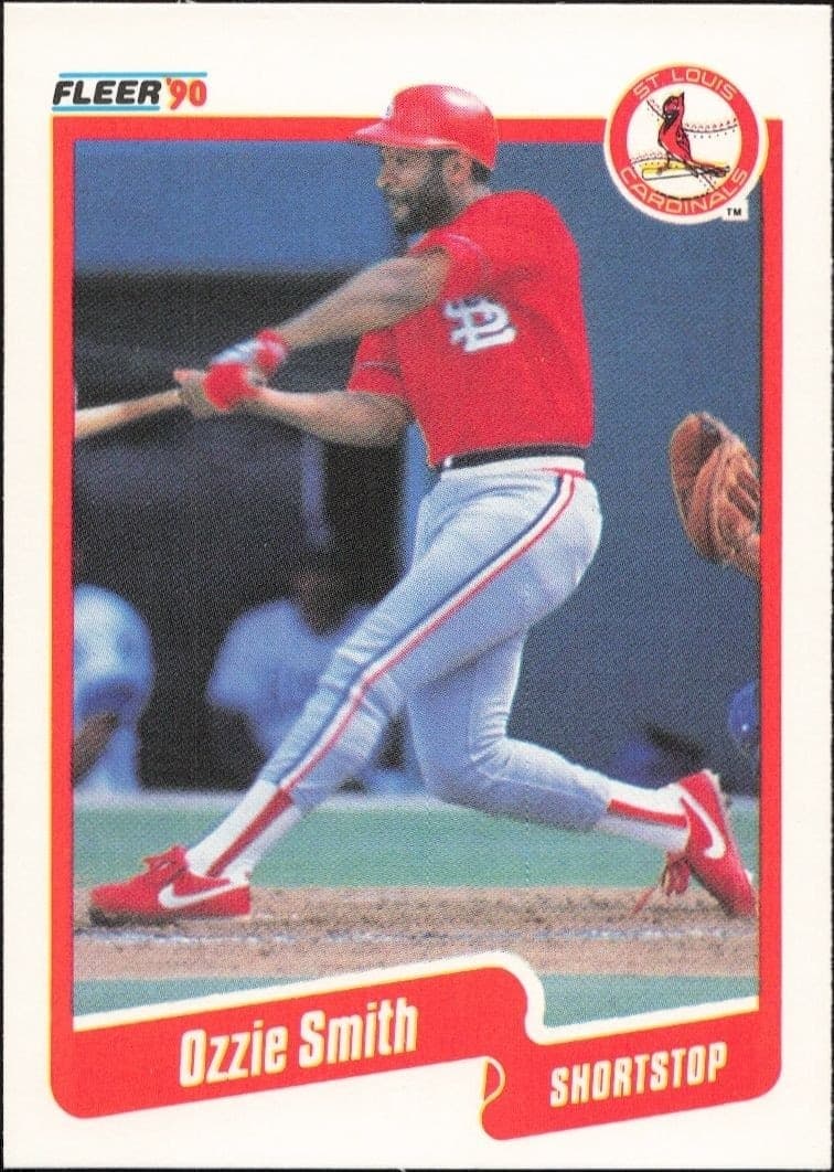 1990 Fleer Ozzie Smith #260 trading card