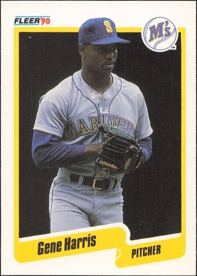 1990 Fleer Gene Harris #515 trading card
