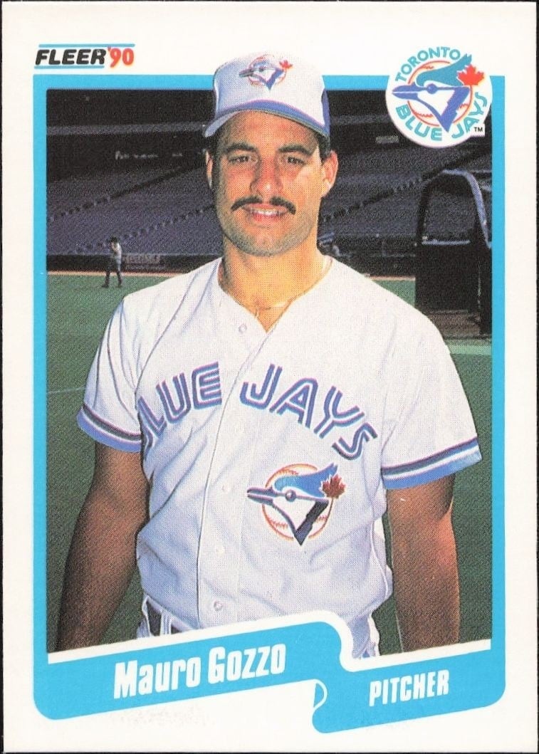 1990 Fleer Mauro Gozzo #82 trading card