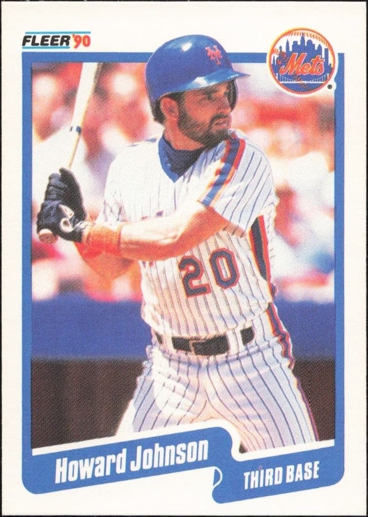 1990 Fleer Howard Johnson #208 trading card