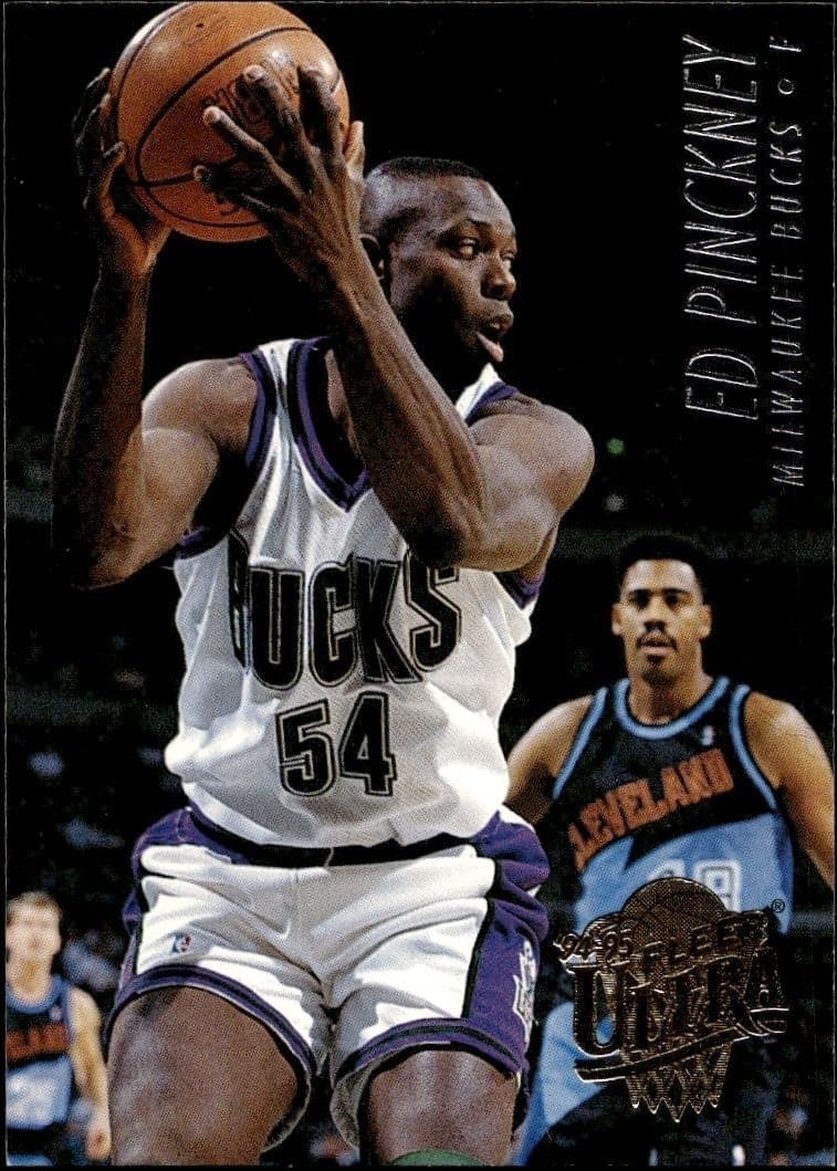 1994-95 Fleer Ultra Ed Pinckney #286 trading card