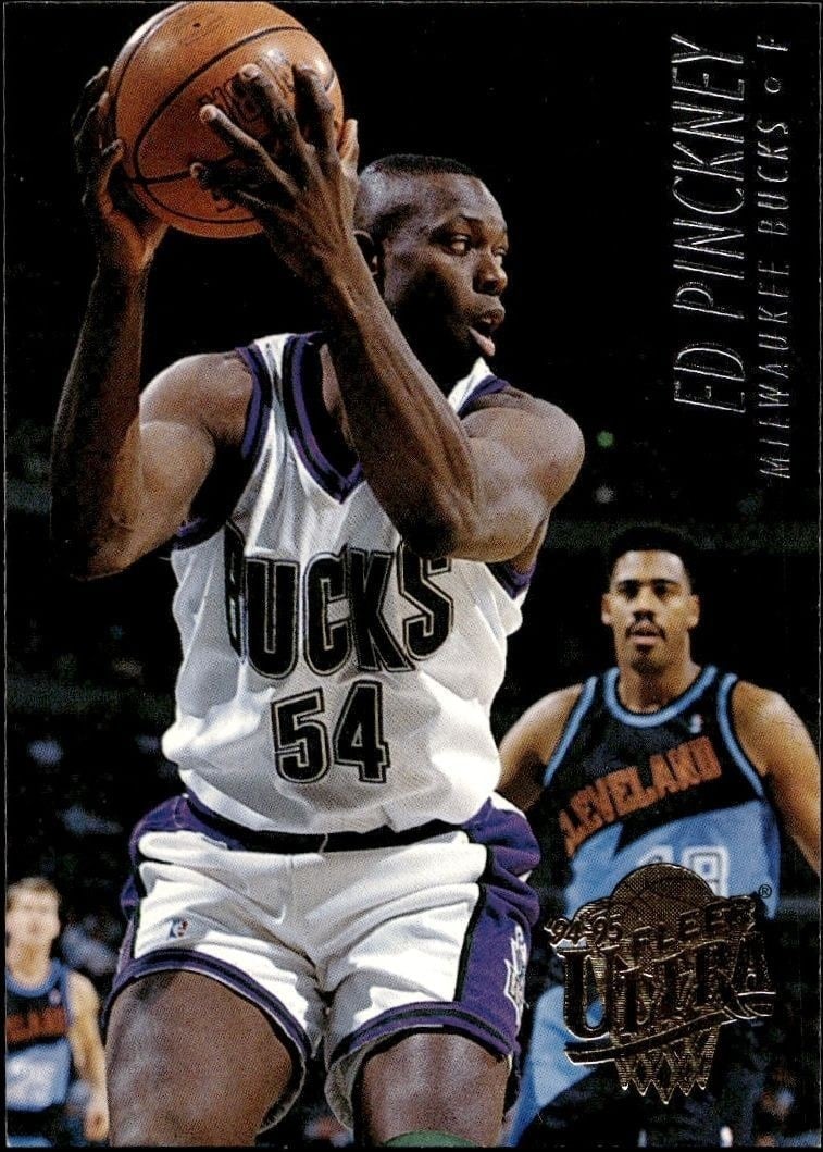 1994-95 Fleer Ultra Ed Pinckney #286 trading card