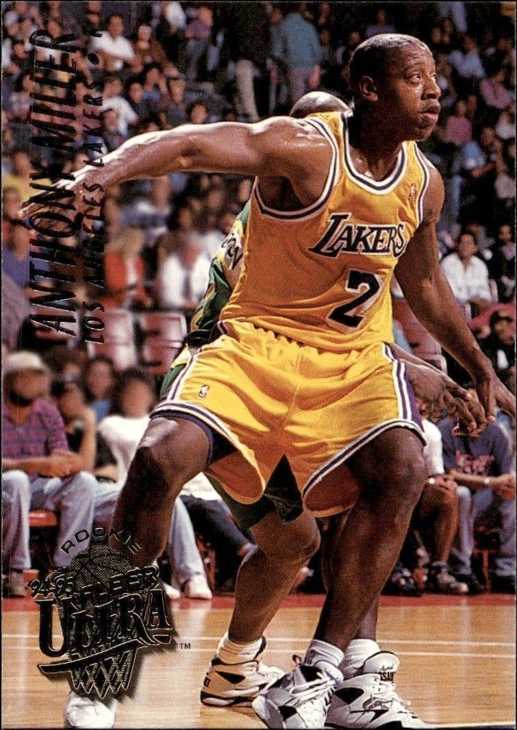 Anthony Miller 1994-95 Fleer Ultra #274 Basketball Trading Card - Front 1994-95 Fleer Ultra Anthony Miller #274 basketball trading card front