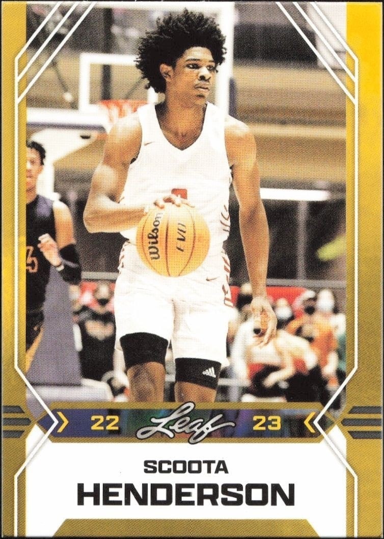 2022-23 Leaf Draft checklist preview