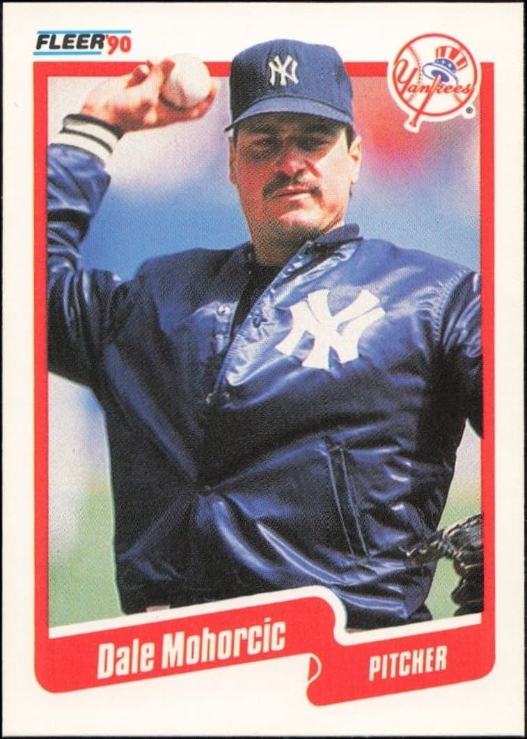 1990 Fleer Dale Mohorcic #450 trading card