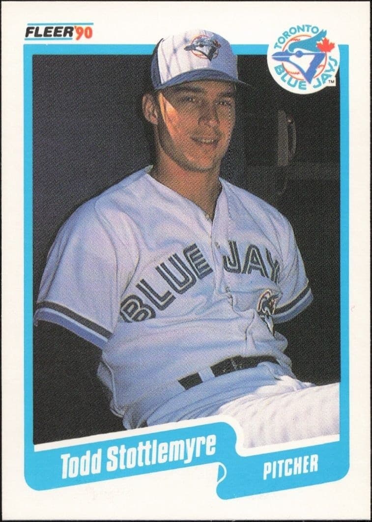 1990 Fleer Todd Stottlemyre #94 trading card