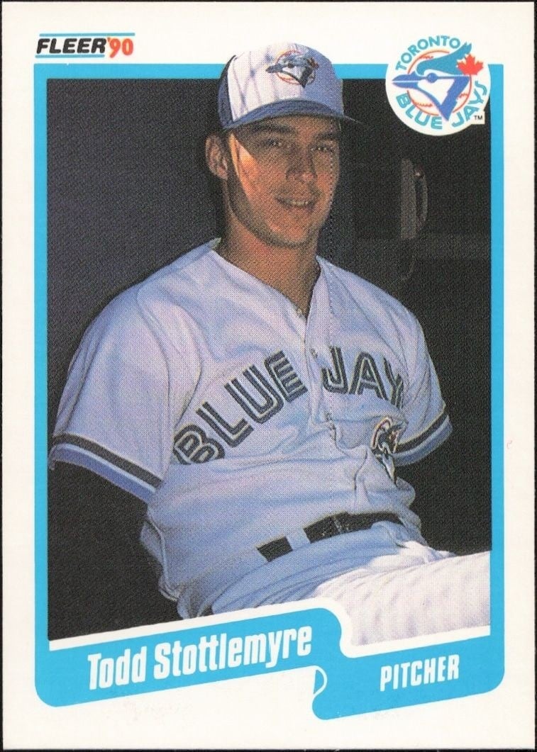 1990 Fleer Todd Stottlemyre #94 trading card