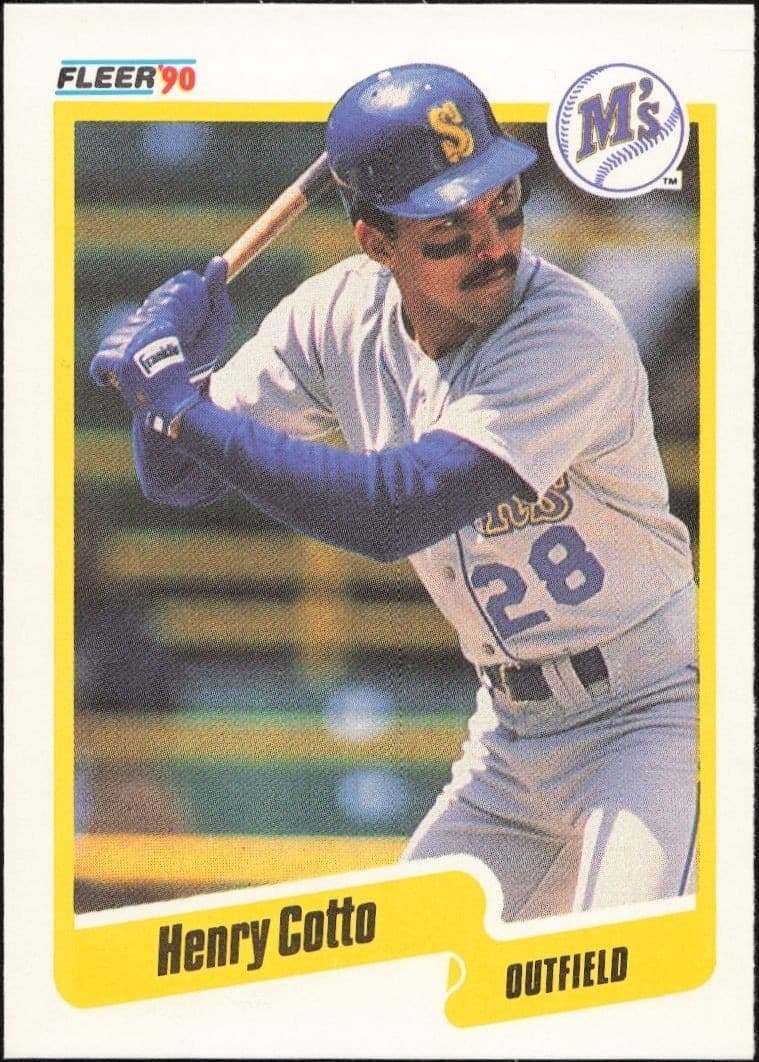 1990 Fleer Henry Cotto #511 trading card