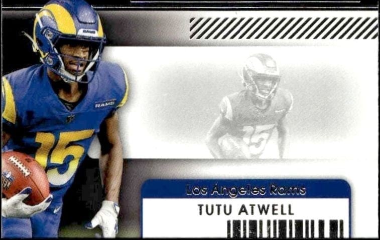 2021 Panini D'Wayne Eskridge #RN-DES trading card