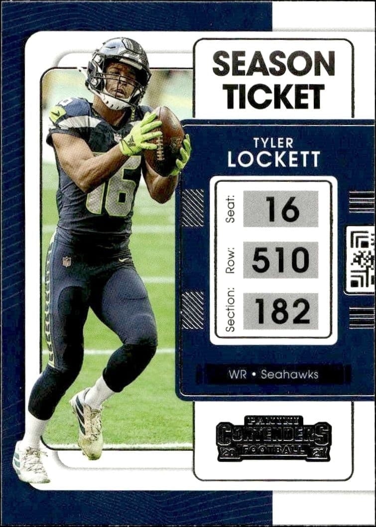 2021 Panini Contenders Tyler Lockett #87 trading card
