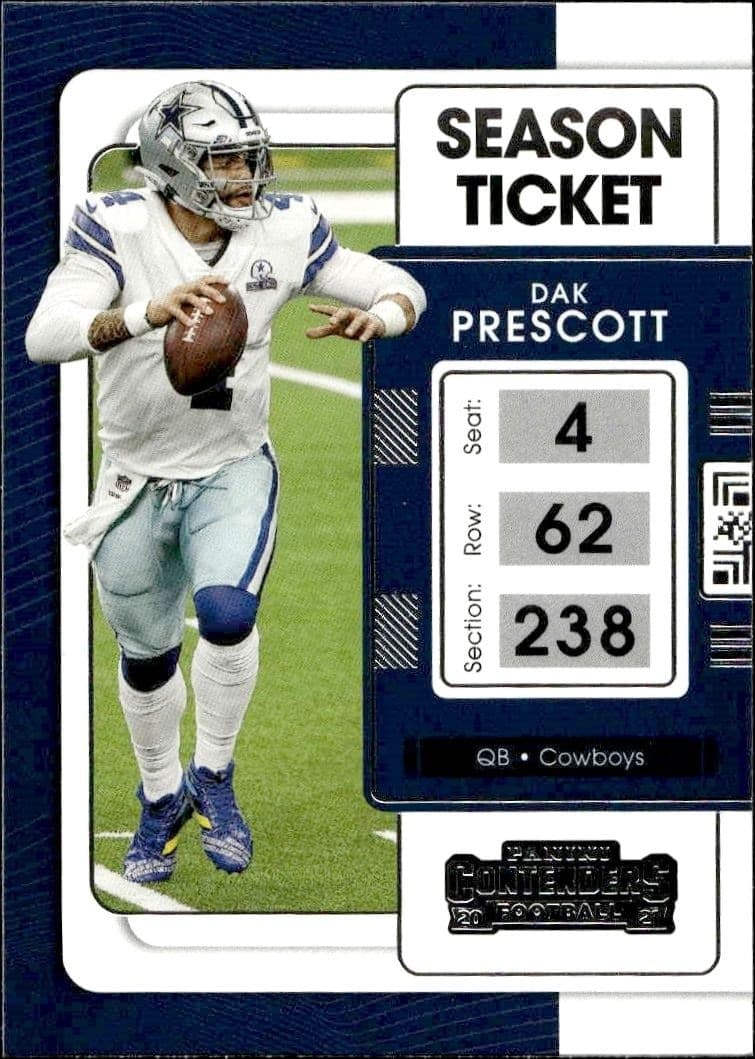 2021 Panini Contenders Dak Prescott #25 trading card