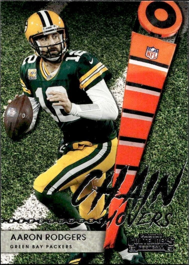 2021 Panini Contenders Aaron Rodgers #CM-ARO trading card