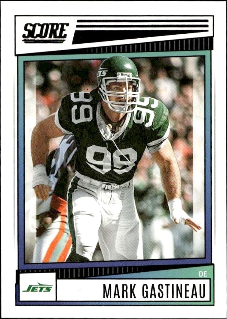 2022 Panini Score Mark Gastineau #28 trading card
