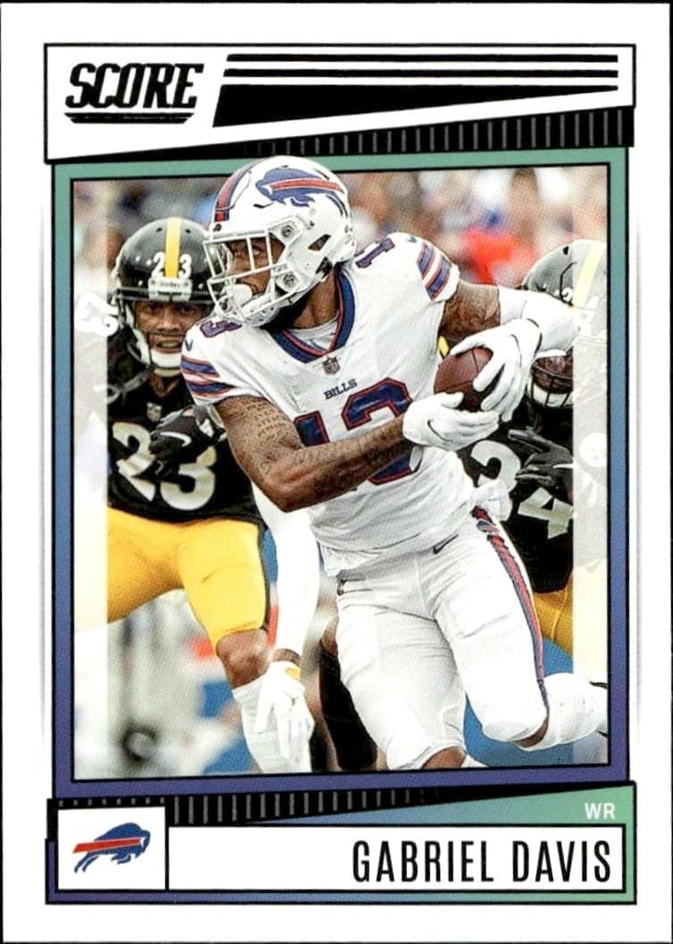 2022 Panini Score Gabriel Davis #261 trading card