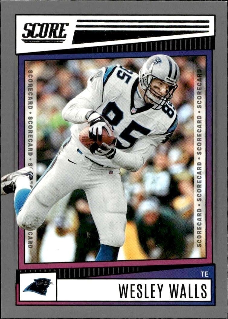 2022 Panini Score Wesley Walls #52 trading card