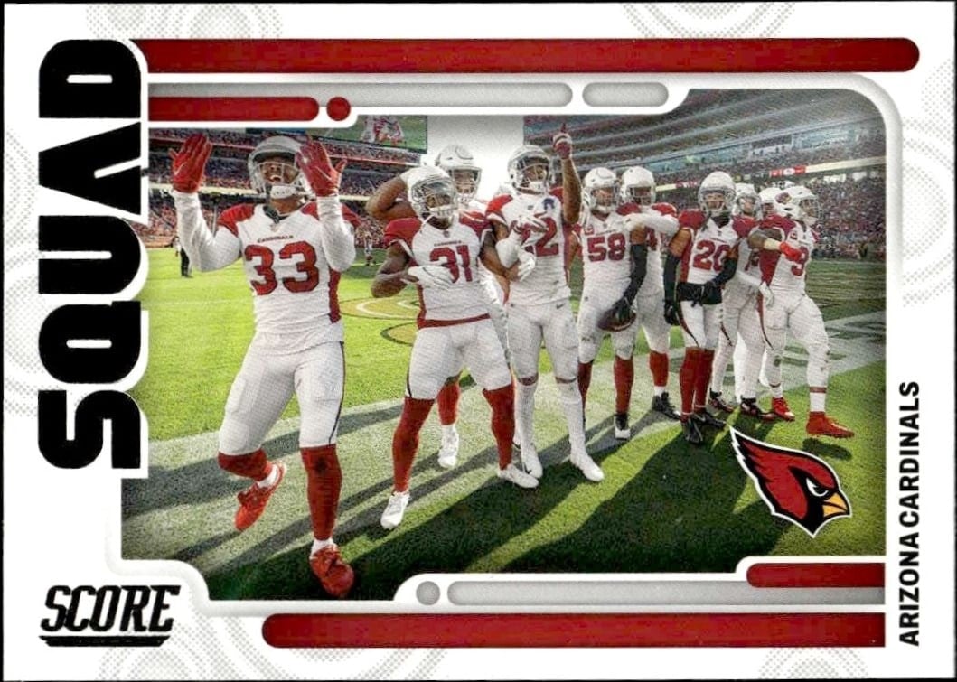 2022 Panini Score Arizona Cardinals #S7 trading card