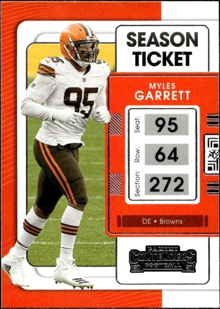 2021 Panini Contenders Myles Garrett #23 trading card