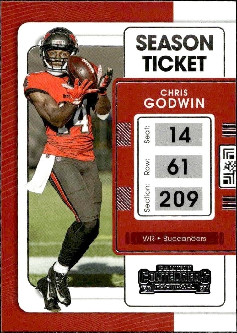2021 Panini Contenders Chris Godwin #94 trading card