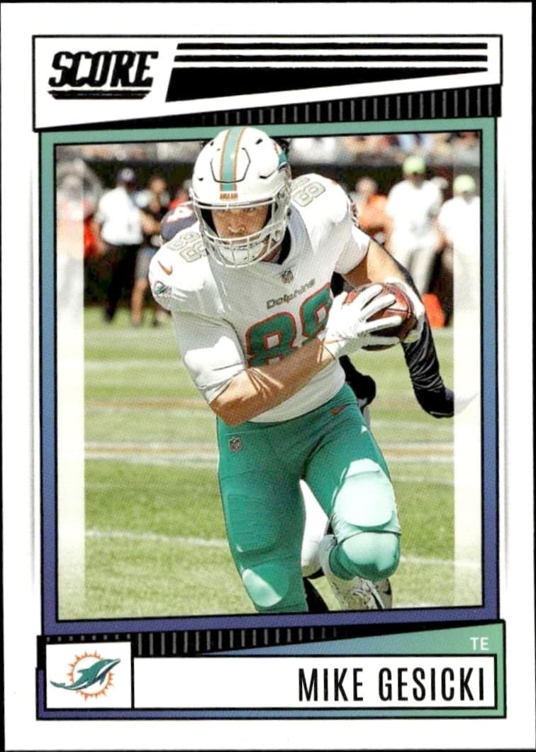 2022 Panini Score Mike Gesicki #273 trading card