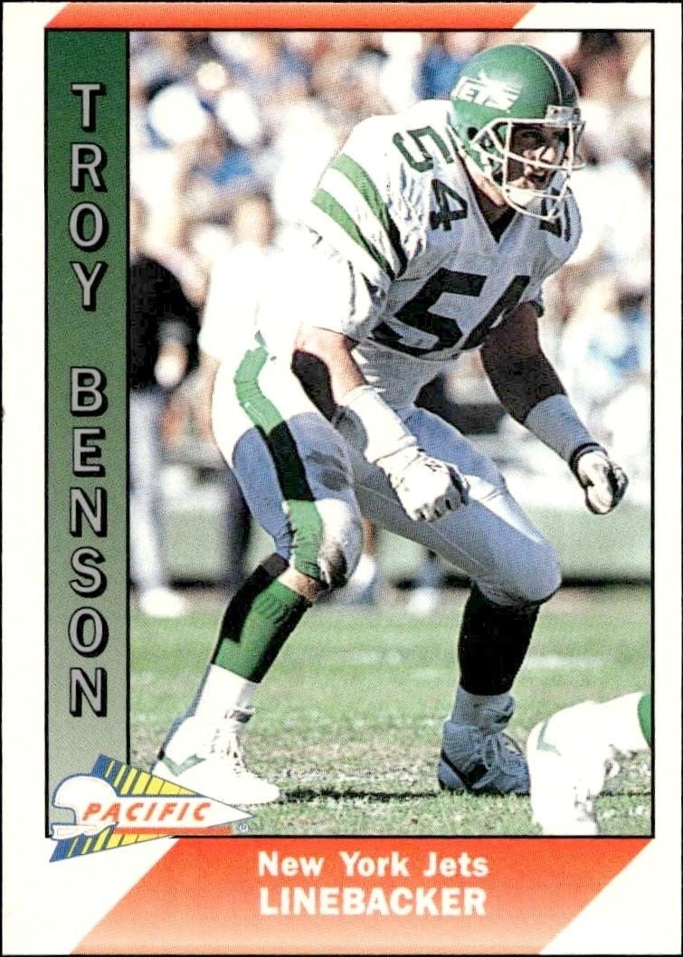 1991 Pacific Troy Benson #380 trading card