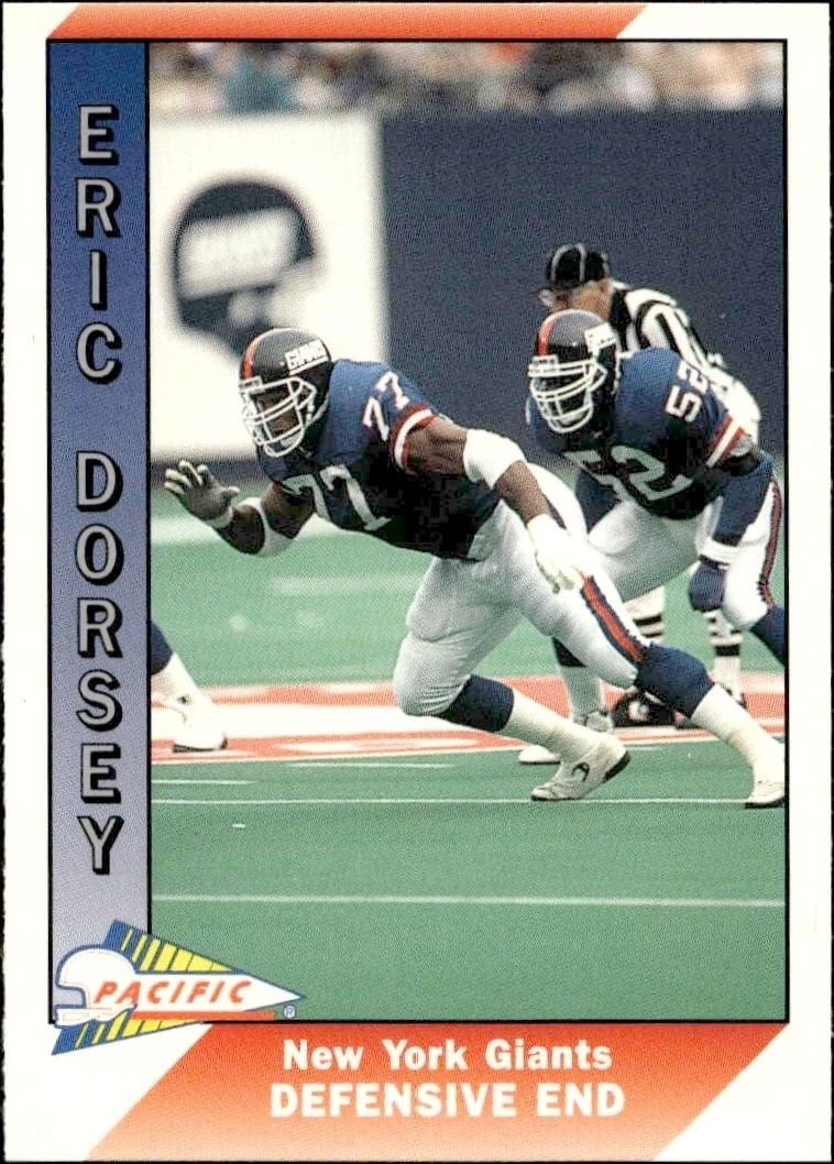 1991 Pacific Eric Dorsey #344 trading card