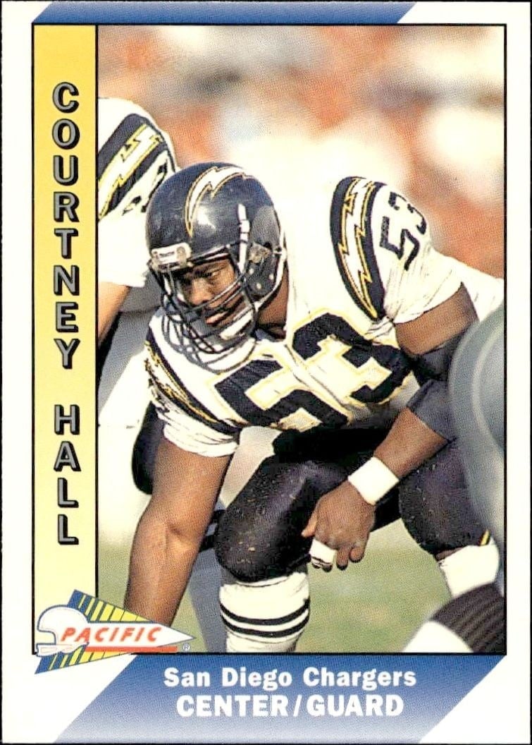 1991 Pacific Courtney Hall #445 trading card