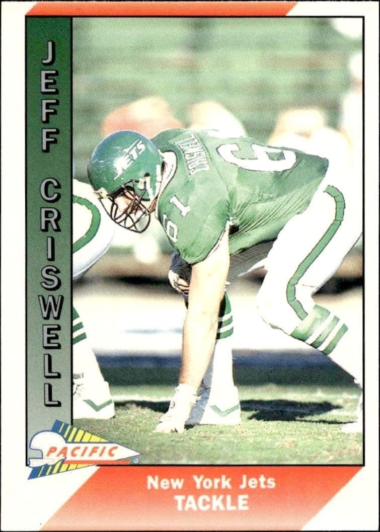 1991 Pacific Jeff Criswell #378 trading card