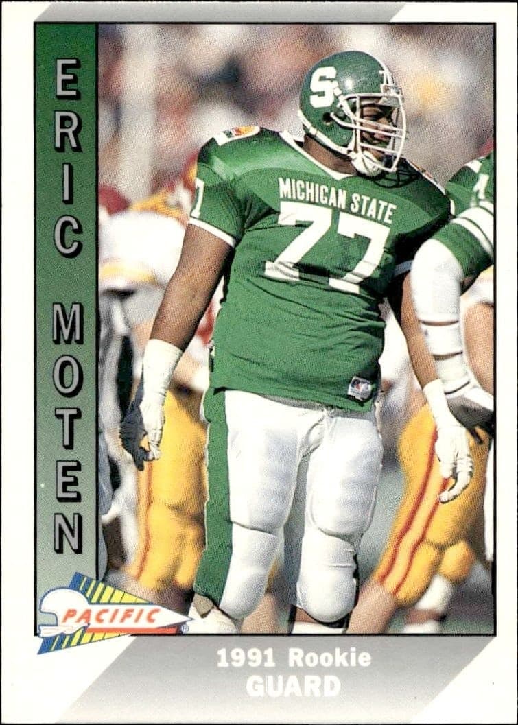1991 Pacific Eric Moten #543 trading card
