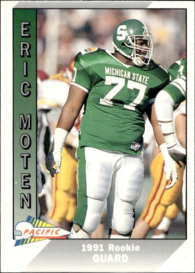 1991 Pacific Eric Moten #543 trading card