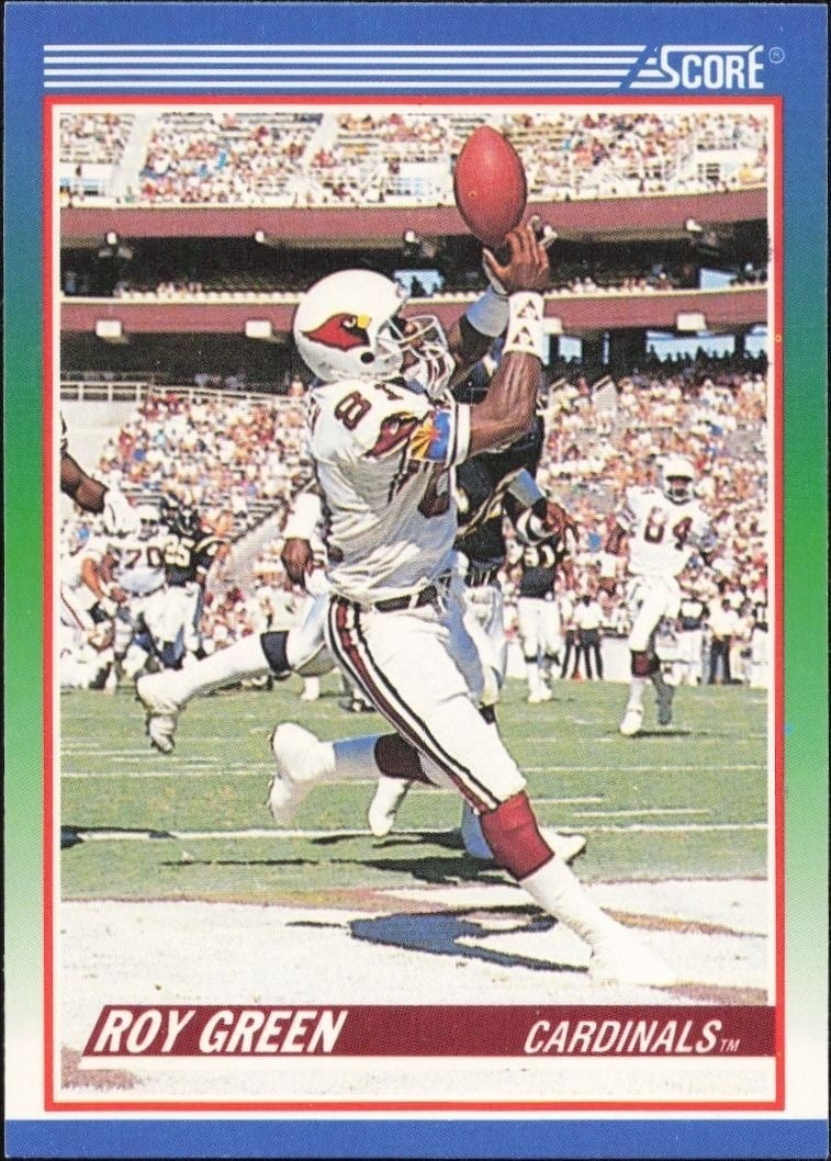 1990 Score Roy Green #383 trading card